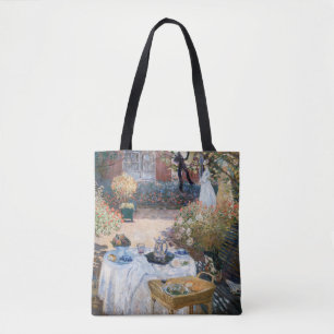 Claude Monet - Luncheon, dekorativ panel Tygkasse