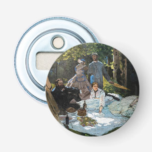 Claude Monet - Luncheon on on Grass, Höger Panel Flasköppnare