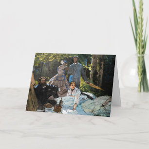 Claude Monet - Luncheon on on Grass, Höger Panel Kort