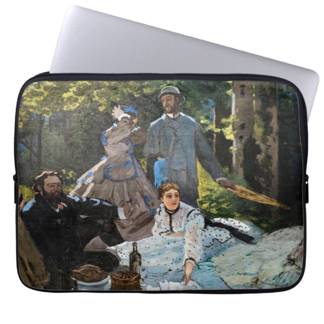 Claude Monet - Luncheon on on Grass, Höger Panel Laptop Fodral (Framsidan)
