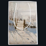 Claude Monet - Magpie<br><div class="desc">Magpie / La Paj - Claude Monet,  Oil on Canvas,  1868-1869</div>