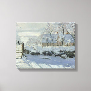 Claude Monet - Magpie Canvastryck
