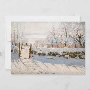 Claude Monet - Magpie Inbjudningar