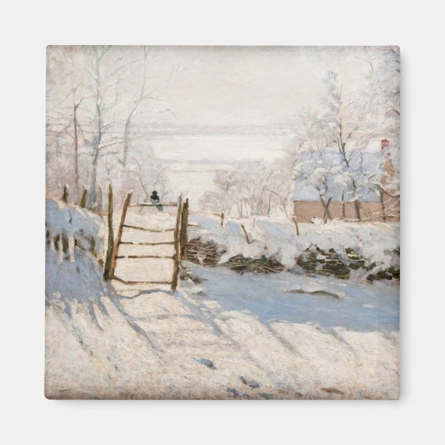 Claude Monet - Magpie Magnet (Framsidan)