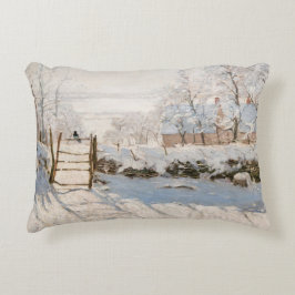 Claude Monet - Magpie Prydnadskudde