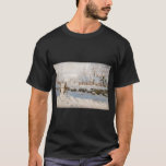 Claude Monet - Magpie T Shirt<br><div class="desc">Magpie / La Paj - Claude Monet,  Oil on Canvas,  1868-1869</div>