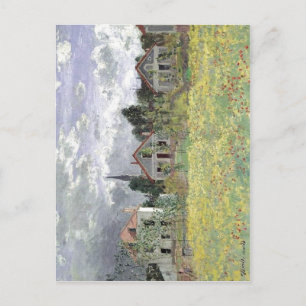 Claude Monet: Maisons d'Argenteuil, 1873 Oi on can Vykort