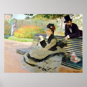 Claude Monet målning Poster