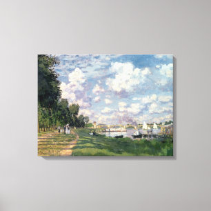 Claude Monet Marina i Argentina, 1872 Canvastryck