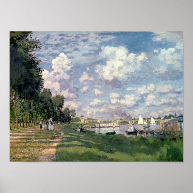 Claude Monet | Marina i Argentina, 1872 Poster (Framsidan)