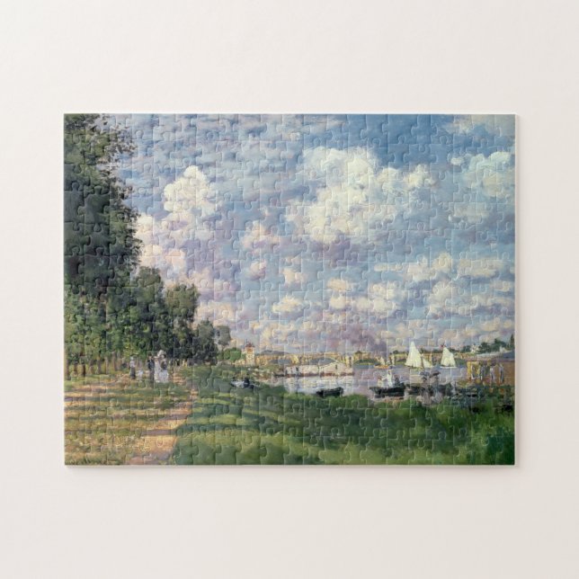 Claude Monet| Marina i Argentina, 1872 Pussel (Horisontell)