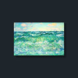 Claude Monet Marine Pourville Frankrike 17X11,25" Canvastryck<br><div class="desc">Detta är en av Claude Monets fantastiska och kraftfulla intsionistiska målningar av havet i Pourville, Frankrike, som målades 1881. För att bevara målningens integritet är kanten på 75 tum på arbetsytan färgad ett kompletterande färg som tas direkt från Monets målning. Det här behållor Monets hela målning och namnteckning på framsidan...</div>