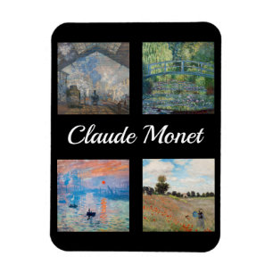 Claude Monet Masterbit Patchwork Magnet