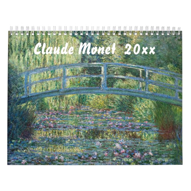 Claude Monet Masterbit Selection Kalender (Omslag)