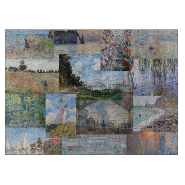 Claude Monet - mästerverk Patchwork (Framsidan)