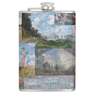 Claude Monet - mästerverk Patchwork Fickplunta