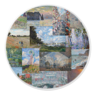 Claude Monet - mästerverk Patchwork Knopp