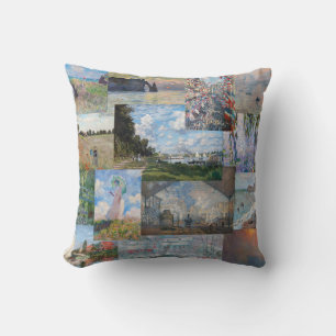 Claude Monet - mästerverk Patchwork Kudde