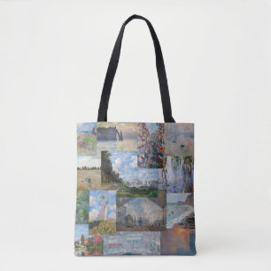 Claude Monet - mästerverk Patchwork Tygkasse