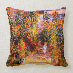 Claude Monet-Monets Garden vid Vétheuil Kudde