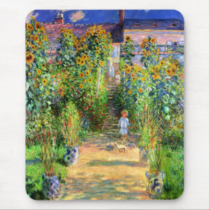 Claude Monet: Monets Garden vid Vétheuil Musmatta