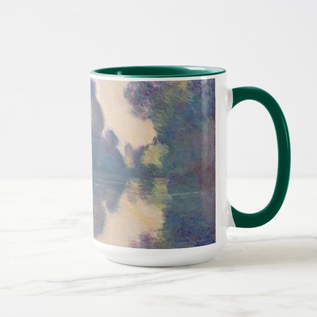 Claude Monet | morgon på Seinen nära Giverny Mugg (Höger)