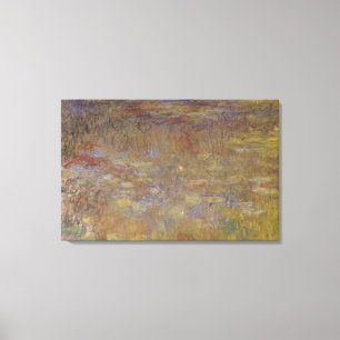 Claude Monet näckrosdamm Canvastryck