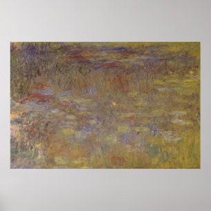 Claude Monet näckrosdamm Poster