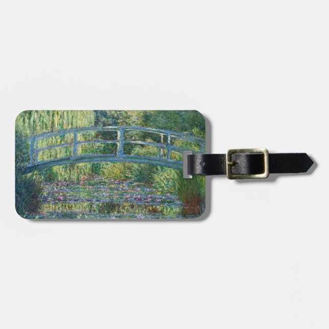 Claude Monet - Näckrosdammen, Grön harmoni Bagagebricka (Horisontell Framsida)