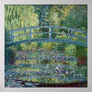 Claude Monet - Näckrosdammen, Grön harmoni Poster