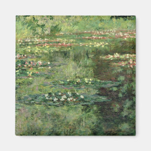 Claude Monet näckrosen Damm, 1904 Magnet