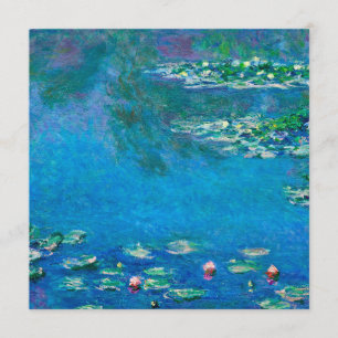 Claude Monet - Näckrosor 1906 Inbjudningar