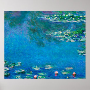 Claude Monet - näckrosor 1906 Poster