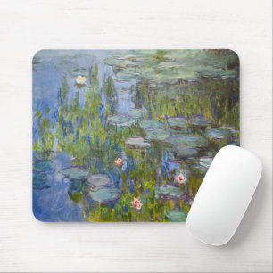 Claude Monet Näckrosor 1915 Impressionistisk Konst Musmatta