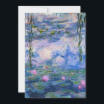 Claude Monet - näckrosor 1919 Julkort<br><div class="desc">Claude Monet - näckrosor 1919. Berömd konstmålning.</div>