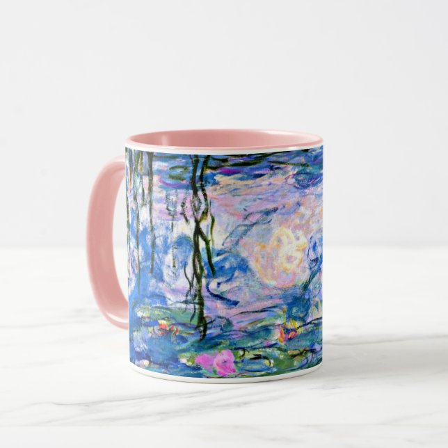 Claude Monet - Näckrosor, 1919 Mugg (Framsida vänster)