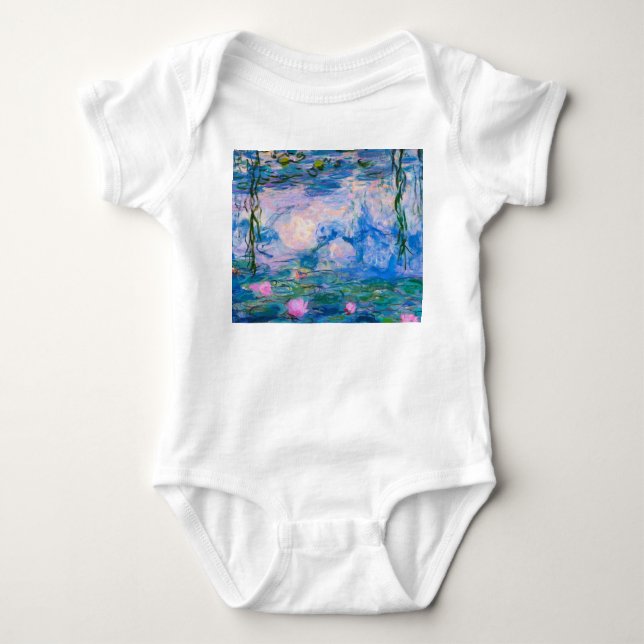 Claude Monet - näckrosor 1919 T Shirt (Framsida)