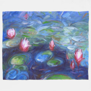 Claude Monet: Näckrosor 2 Fleecefilt