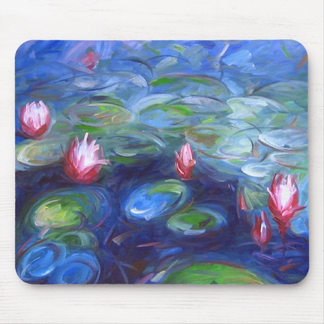 Claude Monet: Näckrosor 2 Musmatta (Framsidan)