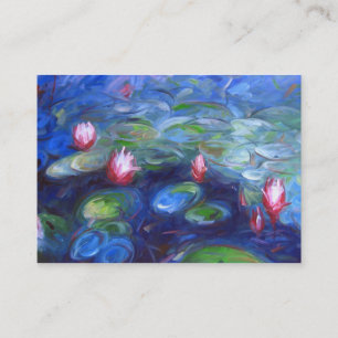 Claude Monet: Näckrosor 2 Visitkort