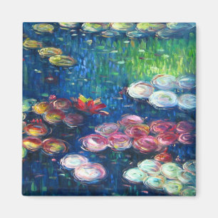 Claude Monet: Näckrosor 3 Magnet