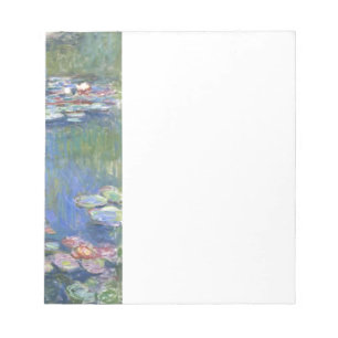 Claude Monet //näckrosor Anteckningsblock