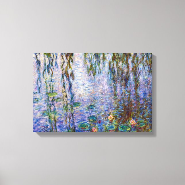Claude Monet - Näckrosor Canvastryck (Framsida)
