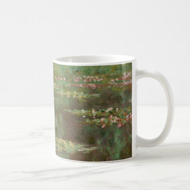 Claude Monet | näckrosor eller näckrosdamm Kaffemugg (Höger)