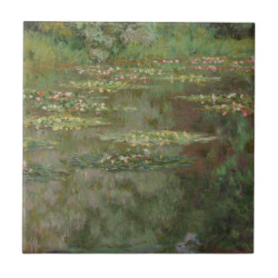 Claude Monet näckrosor eller näckrosdamm Kakelplatta