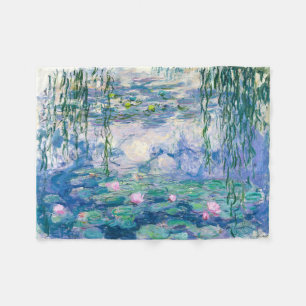 CLAUDE MONET - näckrosor Fleecefilt