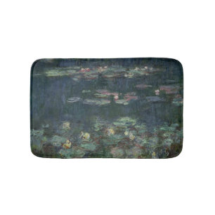 Claude Monet näckrosor: Gröna reflexioner Badrumsmatta