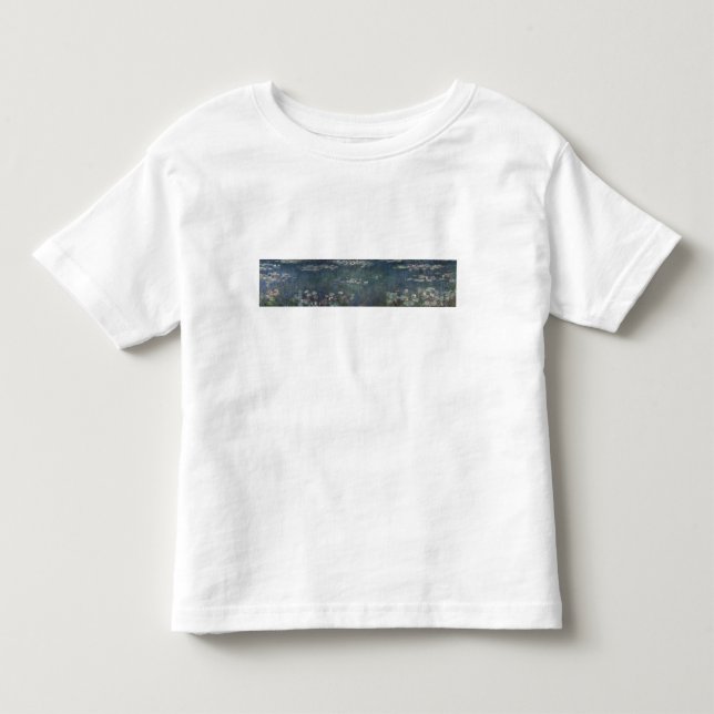 Claude Monet | näckrosor: Gröna reflexioner T-shirt (Framsida)