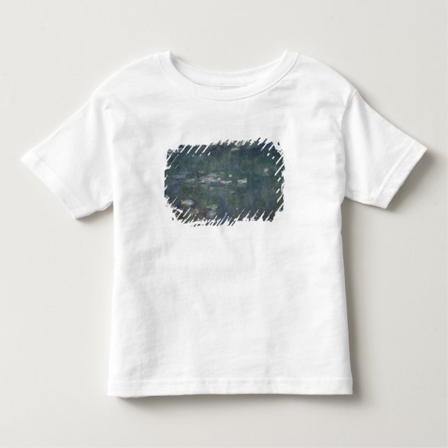 Claude Monet | näckrosor: Gröna reflexioner T-shirt (Framsida)