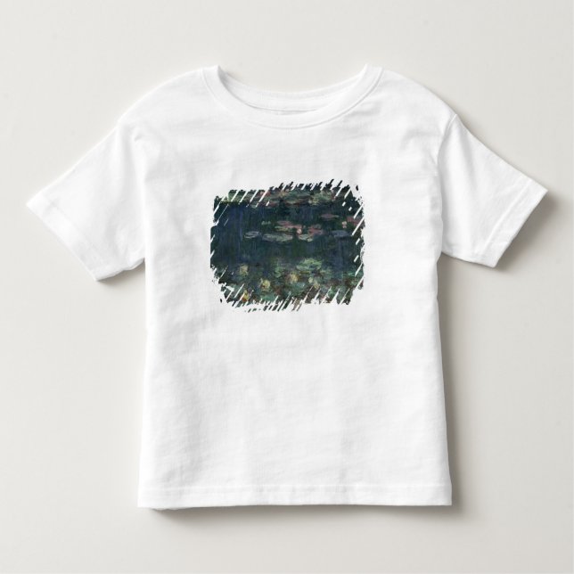 Claude Monet | näckrosor: Gröna reflexioner Tee (Framsida)